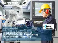 Mitarbeiter (m/w/d) im Bereich Betriebstechnik und Anlagenführung Pharmazeutische Herstellung - Herborn (Hessen)