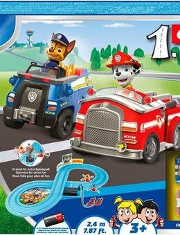Carrera® Autorennbahn Carrera First, Paw Patrol - On the Track (Streckenlänge 2,4 m)