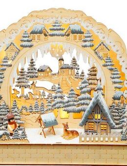 Myflair Möbel & Accessoires LED Schwibbogen, LED-Beleuchtung, batteriebetrieben