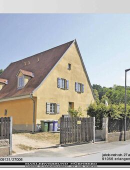 Kl. 1-Zimmer Appartement in der Altstadt - Erlangen