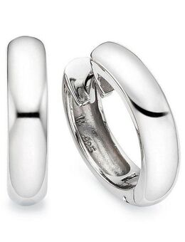 Bruno Banani Paar Creolen Schmuck Geschenk Silber 925 Ohrschmuck Ohrringe