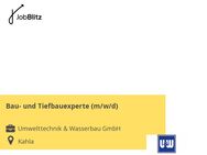 Bau- und Tiefbauexperte (m/w/d) - Kahla
