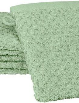 ROSS Waschhandschuh Harmony, Frottier (Packung, 6-St), 100 % Baumwolle, Hoch Tief Struktur, viele Farben