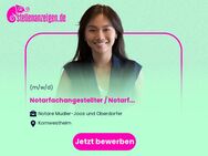 Notarfachangestellter / Notarfachassistent / Notarfachwirt (m/w/d) - Kornwestheim
