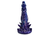 Nebula Flame Dildo – Fantasievolles Dildo in schimmerndem Blau und Gold, 21 cm für galaktische Abenteuer - Essen