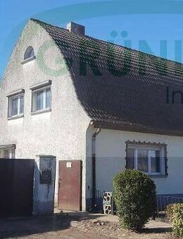 *Sanierungsbedürftiges Siedlungshaus auf großem Grundstück!* - Meyenburg