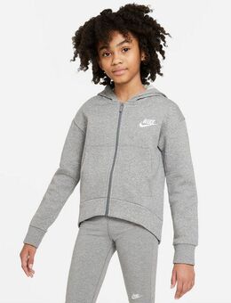 Nike Sportswear Kapuzensweatjacke Club Fleece Big Kids' (Girls) Full-Zip Hoodie
