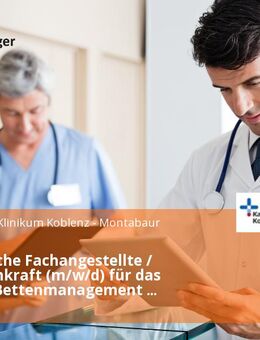 Medizinische Fachangestellte / Pflegefachkraft (m/w/d) für das Zentrale Bettenmanagement (Teilzeit 75%) - Koblenz