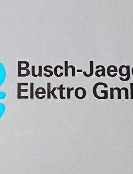 Busch-Jaeger Katalog 80er Jahre - Heinsberg