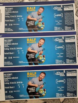 Ralf Schmitz in Rostock 3 Tickets - Rostock