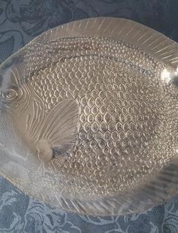 Glas Servierschale in Fischform - Kassel