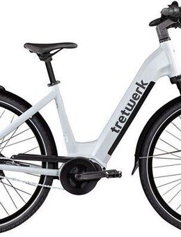 Tretwerk E-Bike Cityrad Amber Nexus, 8 Gang, Nabenschaltung, Mittelmotor, 550 Wh, Tretwerk Amber Nexus E Bike Damen 28 Zoll Elektrofahrrad 155 - 185cm