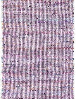 Andiamo Teppich Frida, rechteckig, Höhe: 8 mm, Handweb Teppich, Fleckerl, reine Baumwolle, handgewebt, mit Fransen