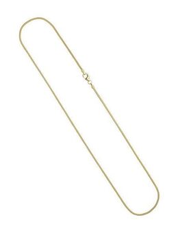 JOBO Goldkette Schlangenkette, 585 Gold 45 cm 1,4 mm