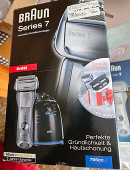BRAUN Series 7-795 CC Rasierer, wehnig benutzt, günstig - Würzburg