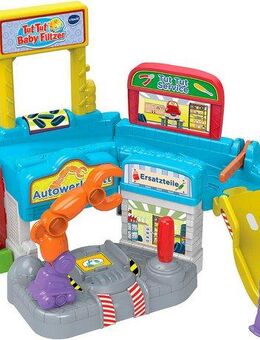 Vtech® Spielwelt Tut Tut Baby Flitzer, Autowerkstatt, mit Sound