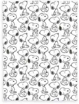 Wohndecke Peanuts, PEANUTS, cooles Motiv