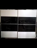 Schlafzimmer Set, Schrank+Bett+2 Lattenroste+2 Nachttische+2 Lampen in 45147