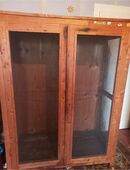 ☀️Schrank Holzschrank Aufbewahrungsschrank in 88696