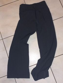 schwarze Schlaghose pinstripe Größe 32 - Dortmund Aplerbeck