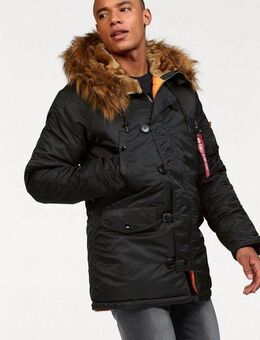 Alpha Industries Parka N3B VF 59 mit abnehmbarem Kunstfellkragen