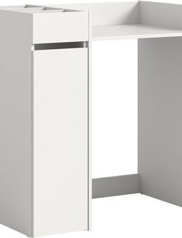 welltime Badmöbel-Set FALAS, TOPSELLER!, 2-teilig, Hauswirtschaftsraum Set, Breite 95 cm, (Set, 2-St., bestehend aus: Waschmaschinenumbauschrank und Standregal), Kombination, Set, Bad-Kombi, Bad, Organizer, Rollregal, Umbauschrank
