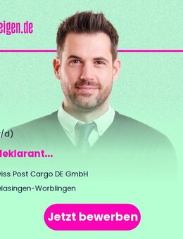 Zolldeklarant (m/w/d) - Rielasingen-Worblingen