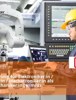 Qualifizierung für Elektroniker:in / Elektriker:in / Mechatroniker:in als Signalmechaniker:in (w/m/d) - Weil (Rhein)