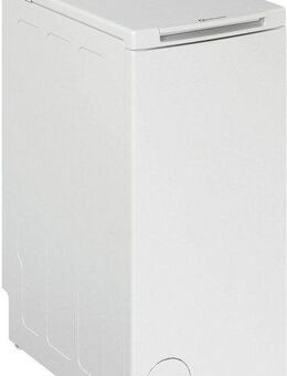 BAUKNECHT Waschmaschine Toplader WMT BK 126 B, 6 kg, 1200 U/min, Kurz 30 min., Extra Spülen, SoftOpening, Wolleprogramm