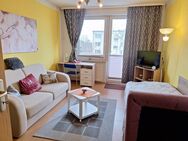 Voll möbliert und sofort verfügbar - 1-Zimmer-ETW mit Südbalkon und Stellplatz in Fleischervorstadt - Greifswald