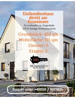 Schickes Einfamilienhaus am Krossinsee - Königs Wusterhausen