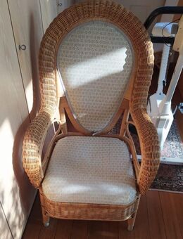 Sessel Rattansessel, Rattanstuhl Korbstuhl - Owingen