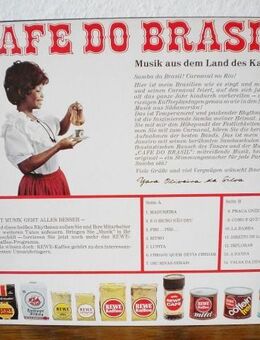 Cafe Do Brasil-Vinyl-LP,Rewe Kaffee-Werbeplatte,70er Jahre,Rar ! - Linnich