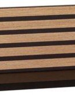 welltime Wandboard Ekko, Breite 70 cm, Rückwand mit Akustikprint, Wandmontage