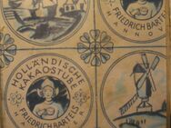 Platte aus Kunststoff "HOLLÄNDISCHE KAKAOSTUBE Friedrich Bartels HANNOVER " - Hannover