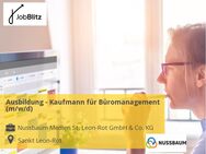 Ausbildung - Kaufmann für Büromanagement (m/w/d) - Sankt Leon-Rot