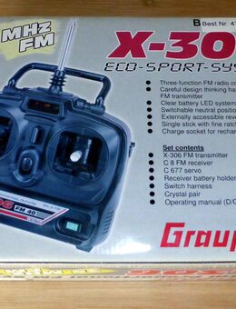 Graupner X-306 Sender 35MHz FM (NEU!) - Gensingen