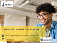 Studentische/r Mitarbeiter/in im Bereich IT - Freinsheim