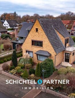 Oyten-Süd | Einfamilienhaus mit großem Grundstück und 2 Garagen in Toplage - Oyten