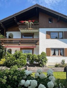 4-Zi.-Mietwhg. m. S+W-Balkon, D-Garage, Dorfrandlage, Altstädten - Sonthofen