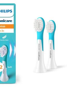 Philips Sonicare Aufsteckbürsten For Kids, für Milchzähne geeignet, ab 3 Jahren, für jedes Sonicare Handstück