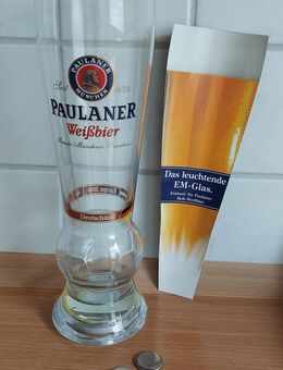 Paulaner Weißbierglas EM 2008 - Essen