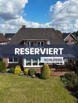 RESERVIERT - Einfamilienhaus MITTEN in Garrel - mit Terrasse, Balkon & Platz für alle - Garrel