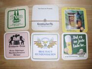 Deutsche Bierdeckel mit 11 verschiedenen Motiven - Merkelbach