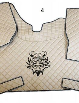 Handmade VOLVO FH5 FH4 13- Fußmatten Teppich komplett Set Logo - Wuppertal