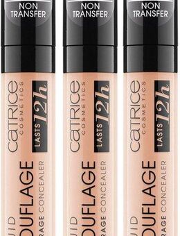 Catrice Concealer Liquid Camouflage High Coverage, 3er Pack, mit optimaler Deckkraft