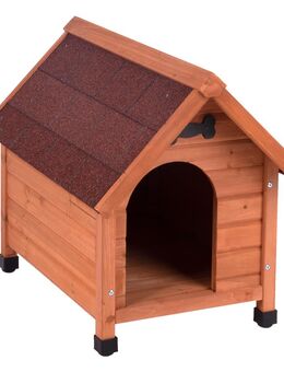 Hundehütte Spike Classic - Größe S: B 54 x T 77 x H 67 cm