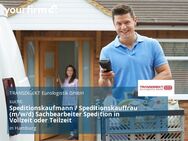Speditionskaufmann / Speditionskauffrau (m/w/d) Sachbearbeiter Spedition in Vollzeit oder Teilzeit - Hamburg