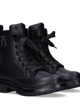 Tommy Hilfiger Schnürboots Chunky Boots mit modischen Schnürsenkeln