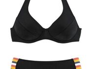 Vivance Bügel-Bikini mit gestreiften Gummibändern